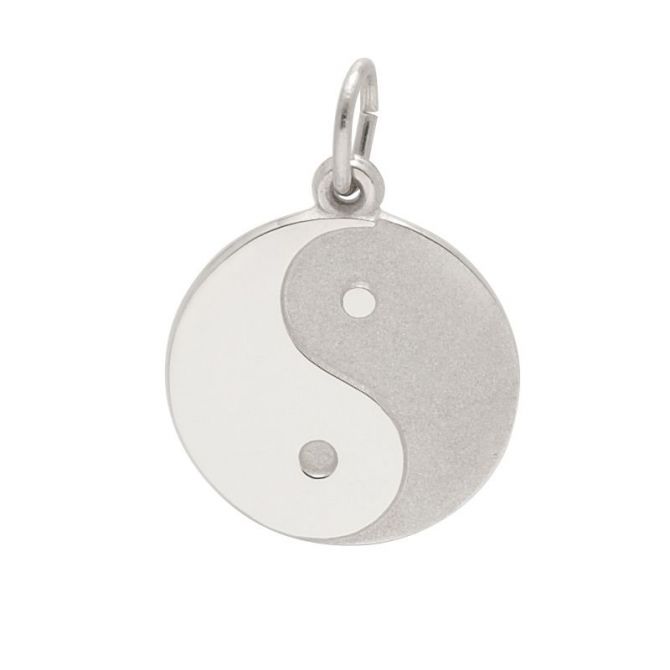 Rembrandt Sterling Silver Ying Yang Charm