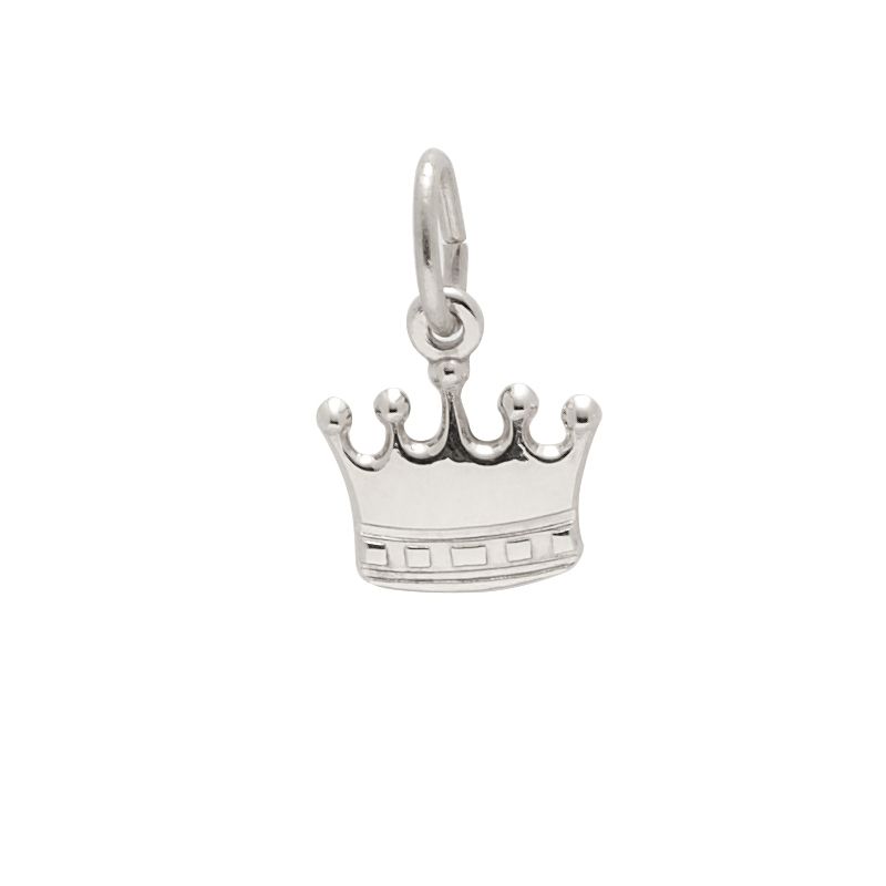 Rembrandt Sterling Silver Crown Charm