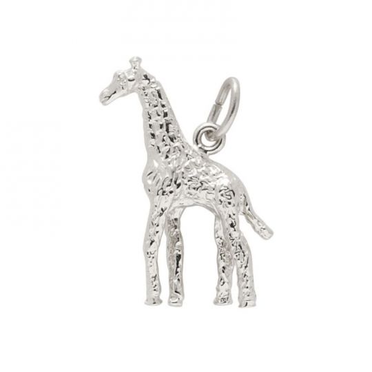 silver giraffe charm