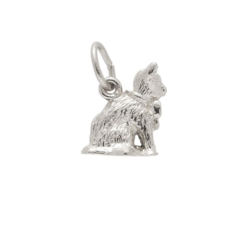 Rembrandt Sterling Silver Cat Charm