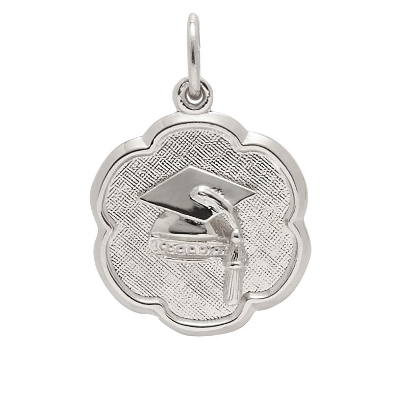 Rembrandt Sterling Silver Graduation Charm
