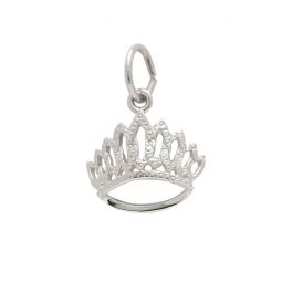 Rembrandt Charms Sterling Silver Sweet 16 Charm - 10x12mm Collectible Charm For Bracelets