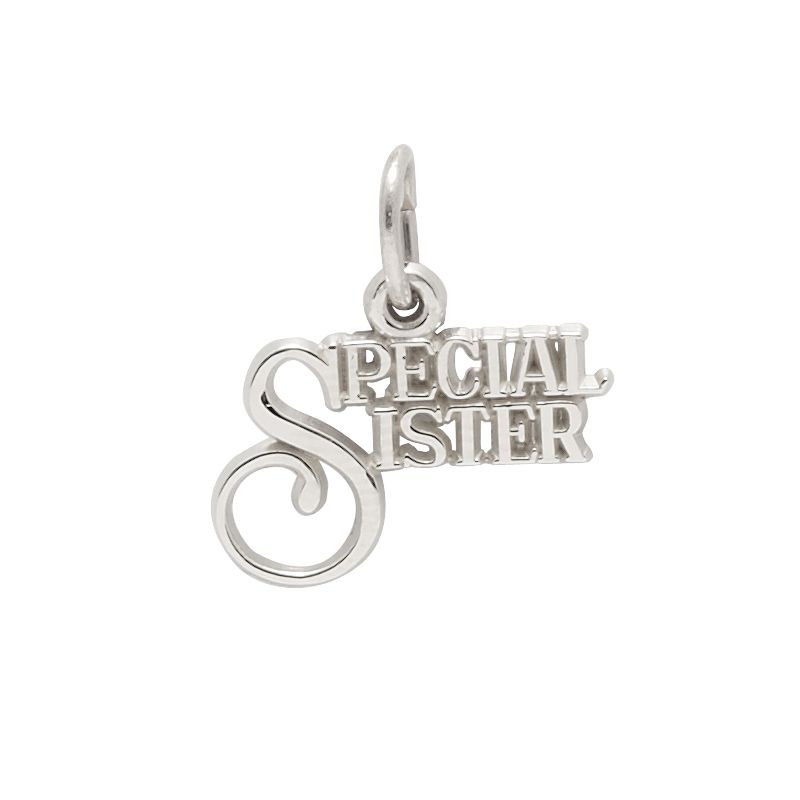 Rembrandt Sterling Silver Special Sister Charm