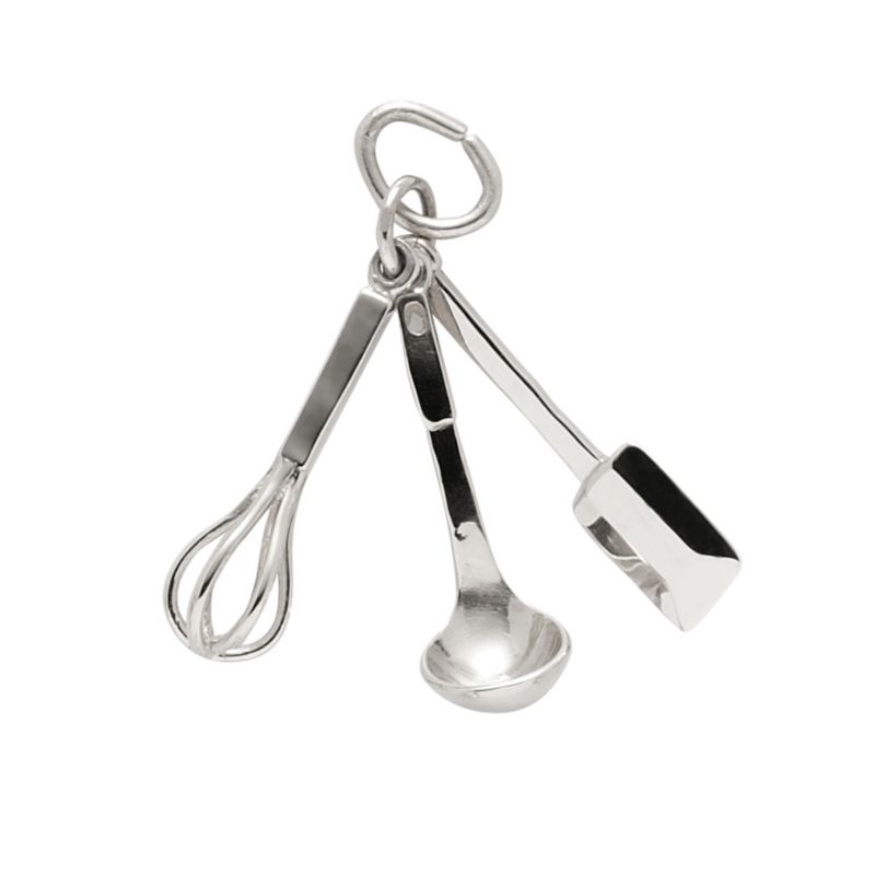 Rembrandt Sterling Silver Cooking Utensils Charm