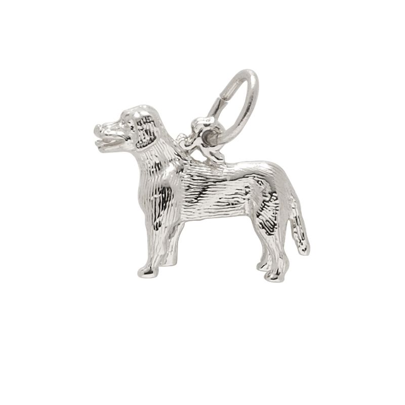 Rembrandt Sterling Silver Labrador Charm