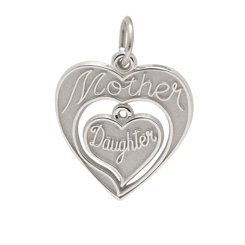 Rembrandt Sterling Silver Mother and Daughter Charm