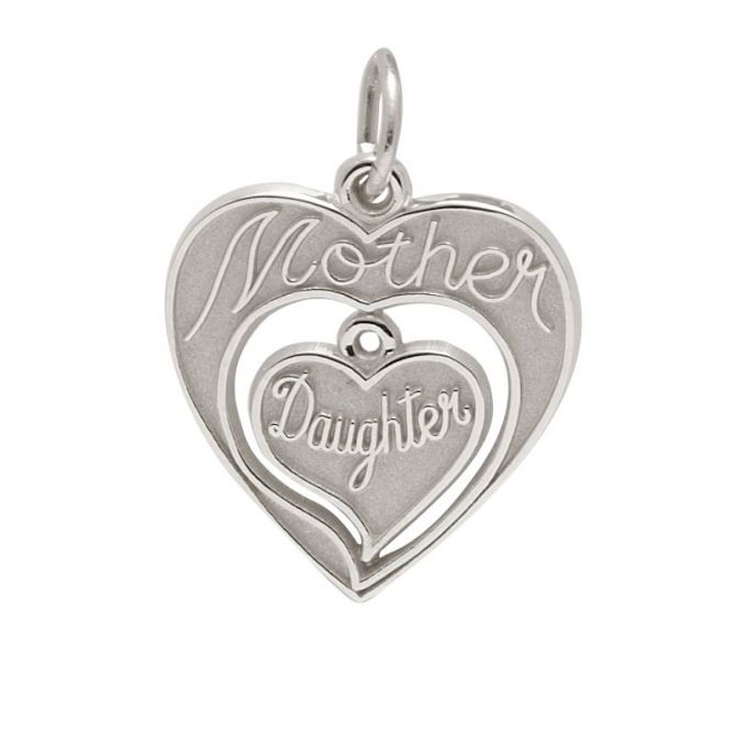 Rembrandt Sterling Silver Mother and Daughter Charm
