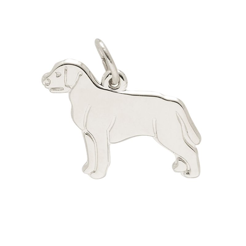 Rembrandt Sterling Silver Labrador Retriever Charm