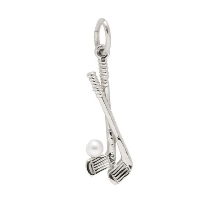 Rembrandt Sterling Silver Golf Clubs Charm