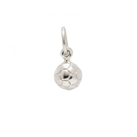 Sterling Silver Soccer Ball Charm