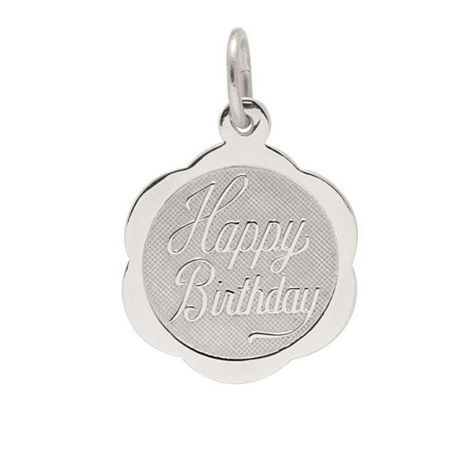Rembrandt Sterling Silver Birthday Charm