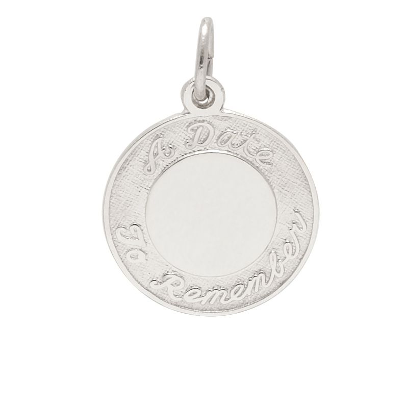 Rembrandt Sterling Silver A Date to Remember Charm