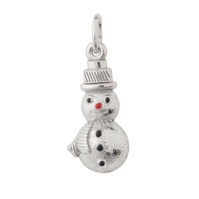 Rembrandt Sterling Silver Snowman Charm