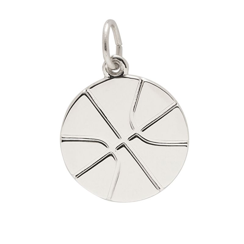 Rembrandt Sterling Silver Basketball Charm