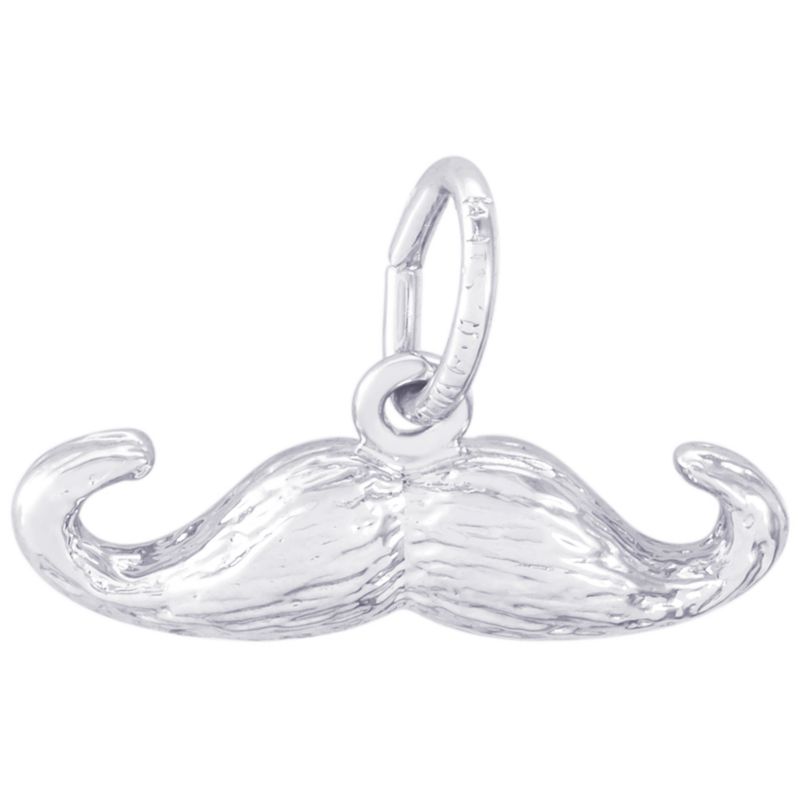 Rembrandt Sterling Silver Moustache Charm