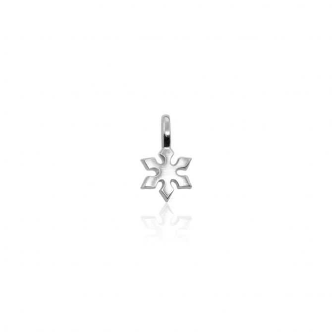 Alex Woo Sterling Silver Snowflake Mini Addition Charm