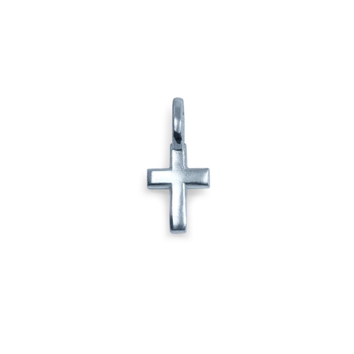 Alex Woo Sterling Silver Mini Addition Cross Charm