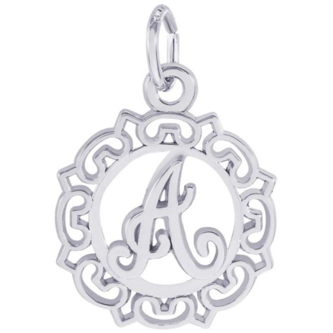 Rembrandt Sterling Silver Initial Charms