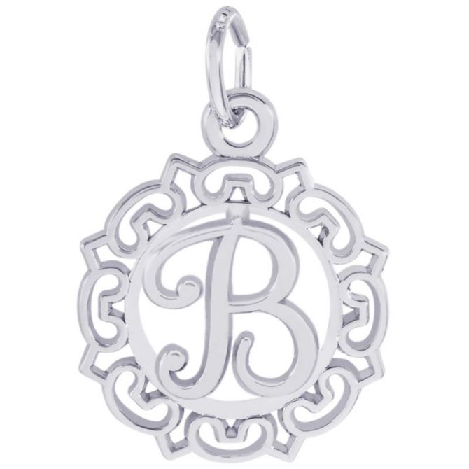 Rembrandt Sterling Silver Initial Charms