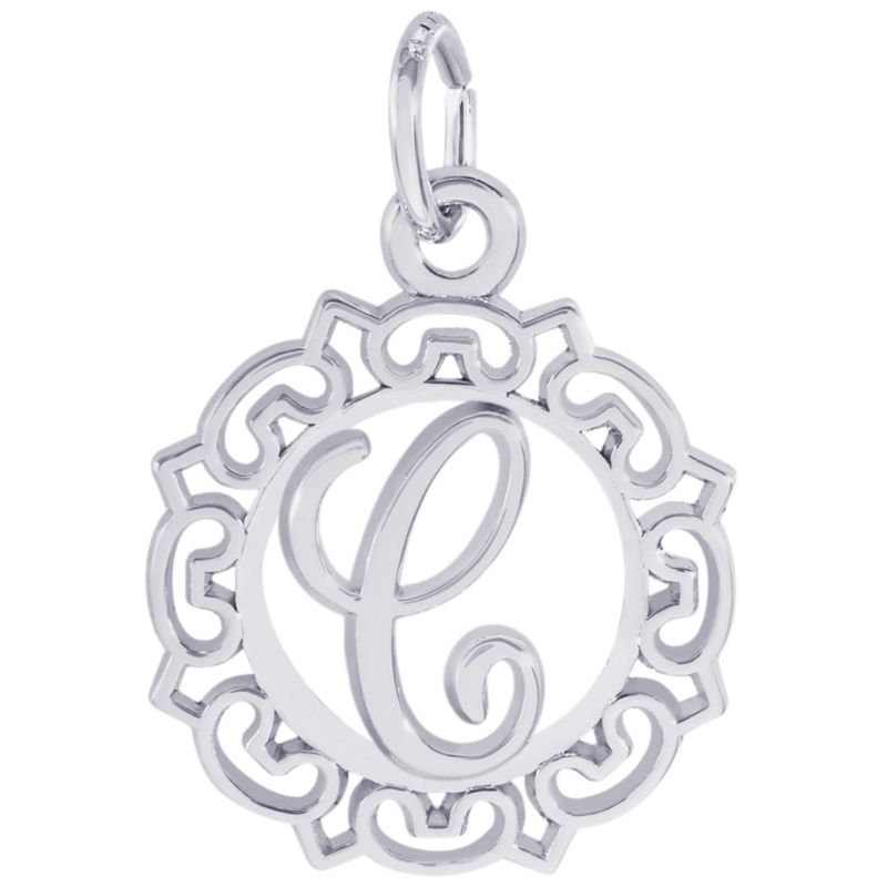 Rembrandt Sterling Silver Initial Charms