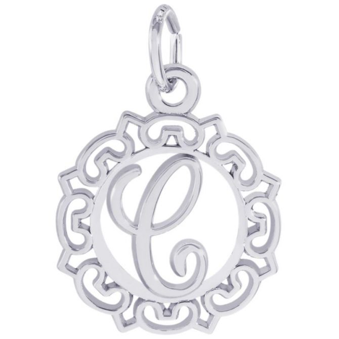 Rembrandt Sterling Silver Initial Charms