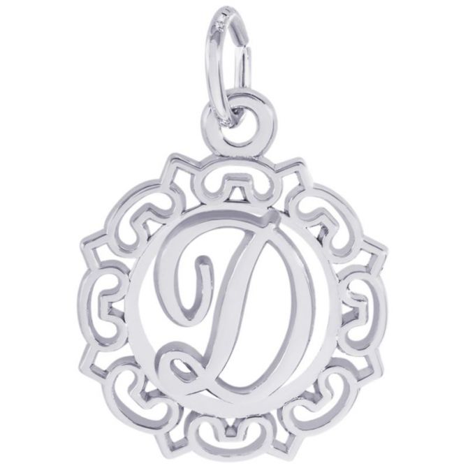 Rembrandt Sterling Silver Initial Charms