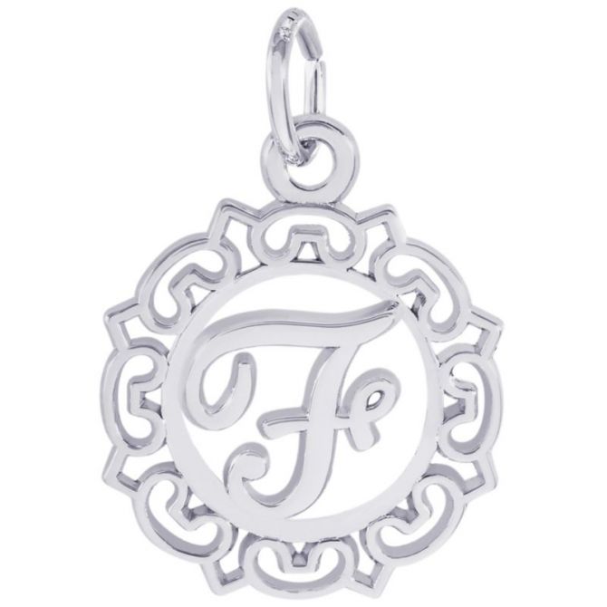 Rembrandt Sterling Silver Initial Charms