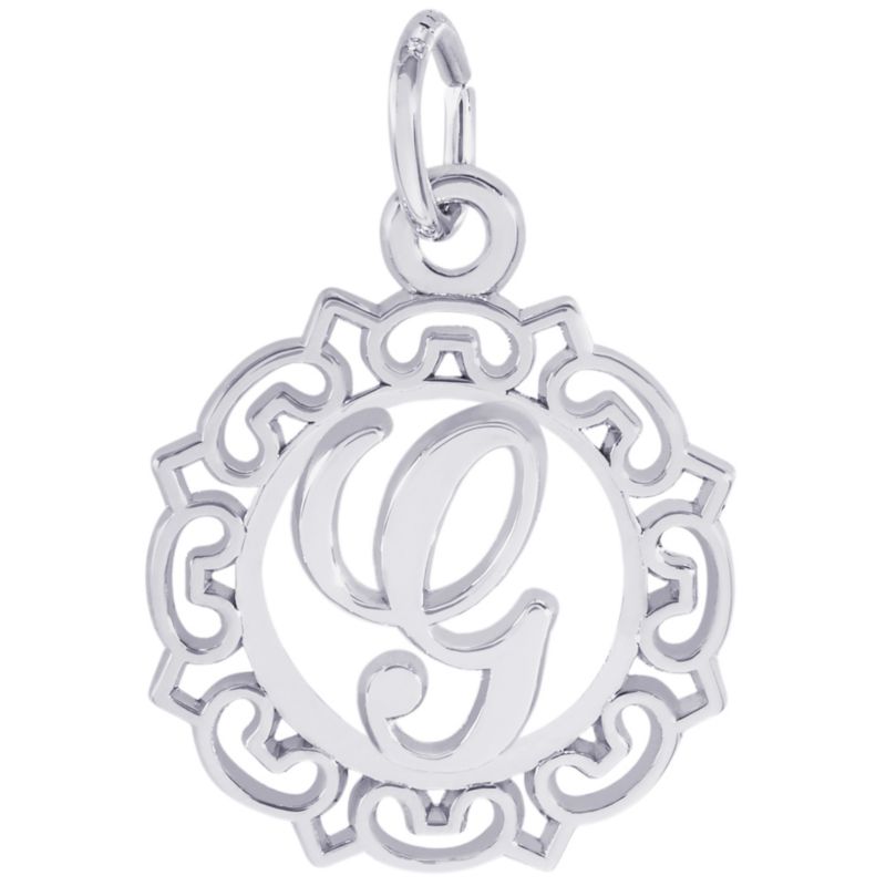 Rembrandt Sterling Silver Initial Charms