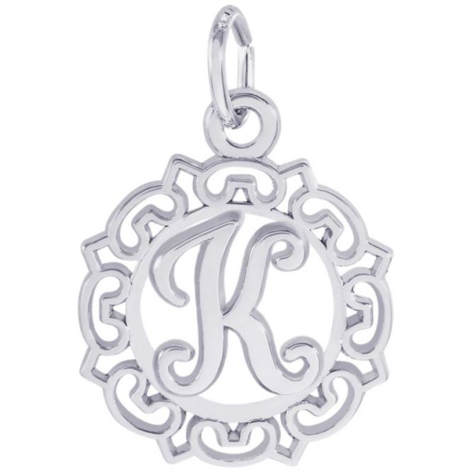 Rembrandt Sterling Silver Initial Charms