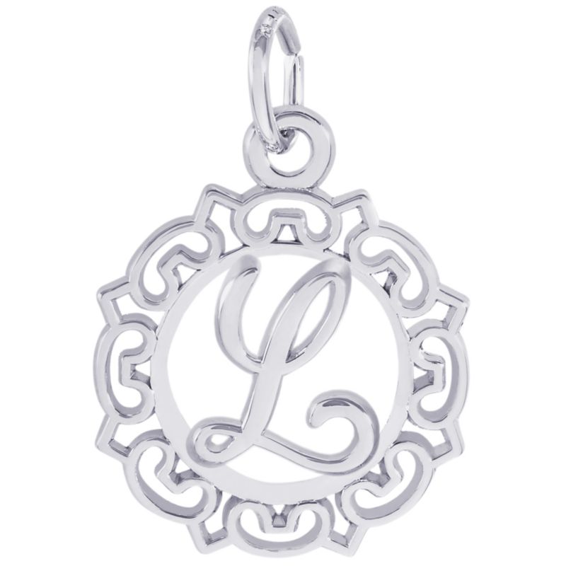 Rembrandt Sterling Silver Initial Charms