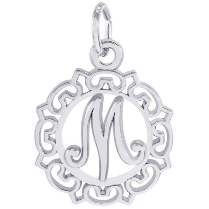 Rembrandt Sterling Silver Initial Charms
