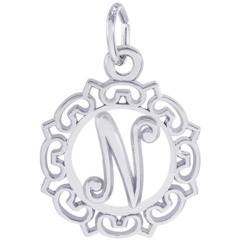 Rembrandt Sterling Silver Initial Charms