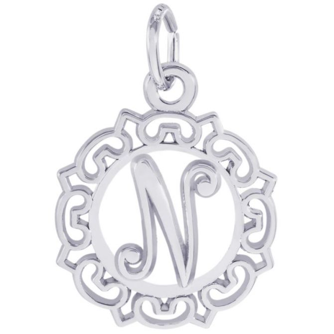 Rembrandt Sterling Silver Initial Charms