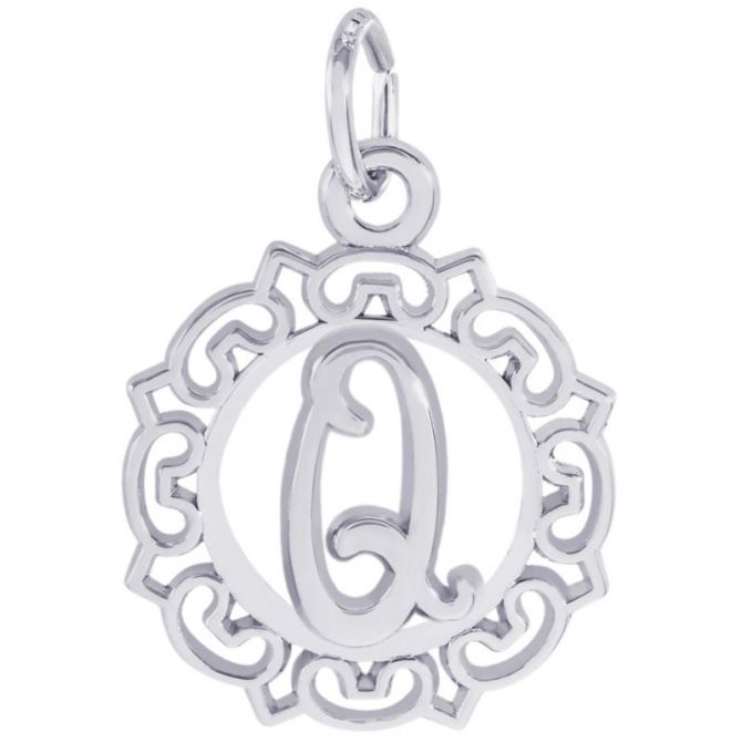 Rembrandt Sterling Silver Initial Charms