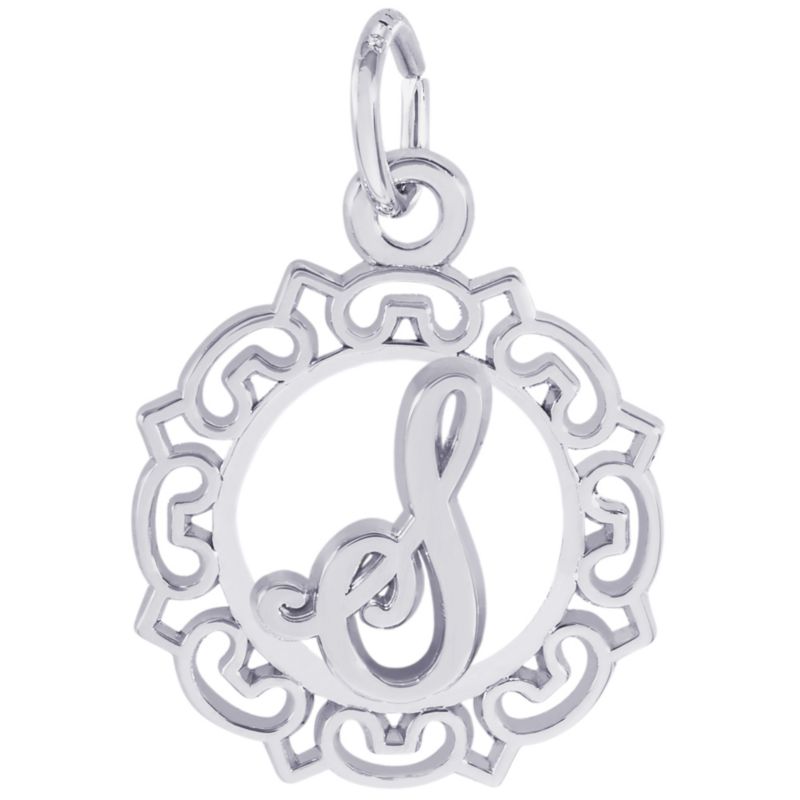 Rembrandt Sterling Silver Initial Charms
