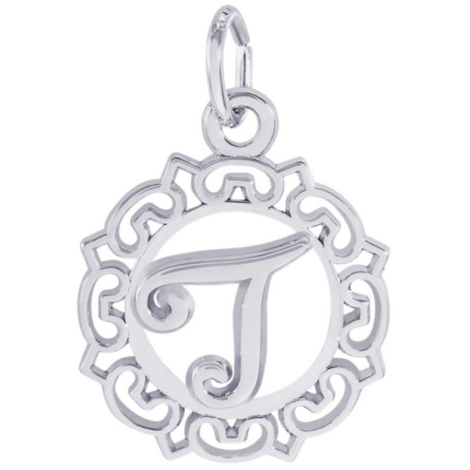 Rembrandt Sterling Silver Initial Charms
