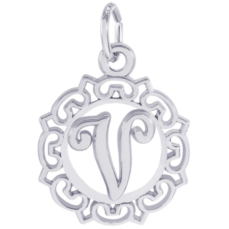 Rembrandt Sterling Silver Initial Charms