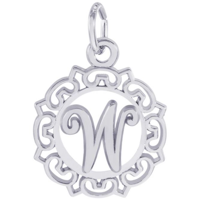 Rembrandt Sterling Silver Initial Charms