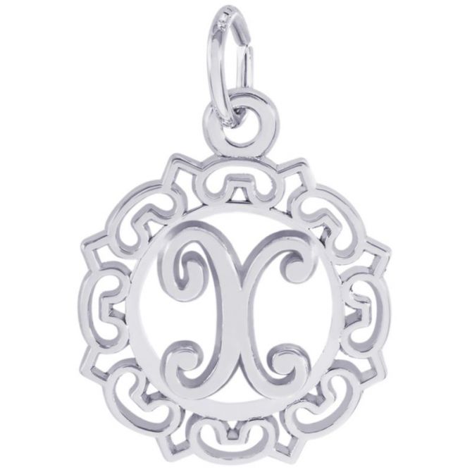 Rembrandt Sterling Silver Initial Charms