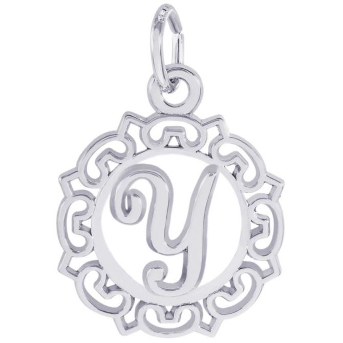 Rembrandt Sterling Silver Initial Charms