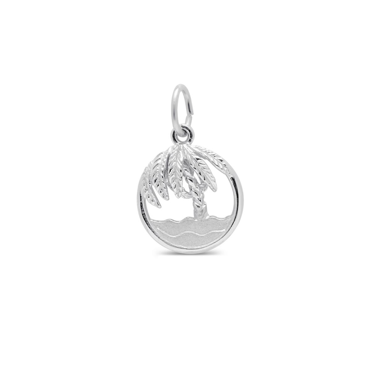 Rembrandt Sterling Beach Scene Charm