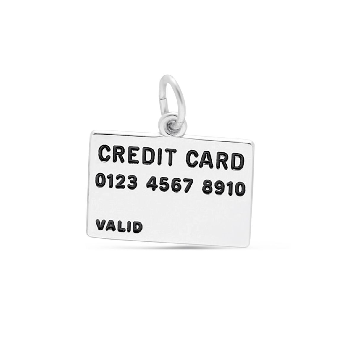Rembrandt Sterling Silver Credit Card Charm