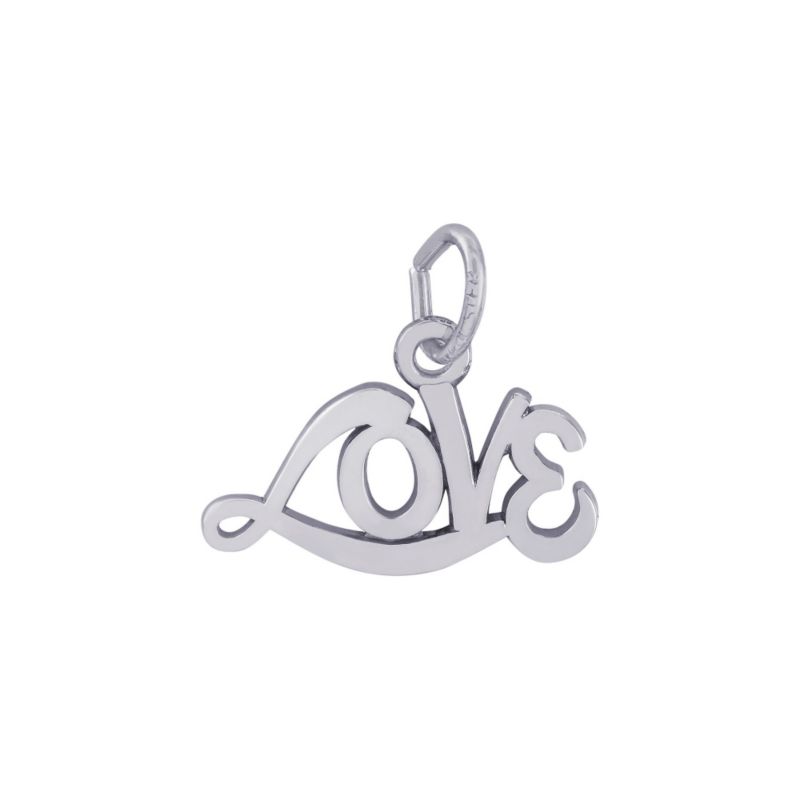 Rembrandt Sterling Silver Love Charm