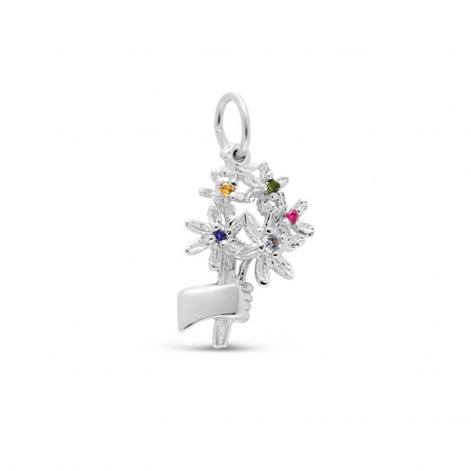 Rembrandt Sterling Silver Bouquet Charm