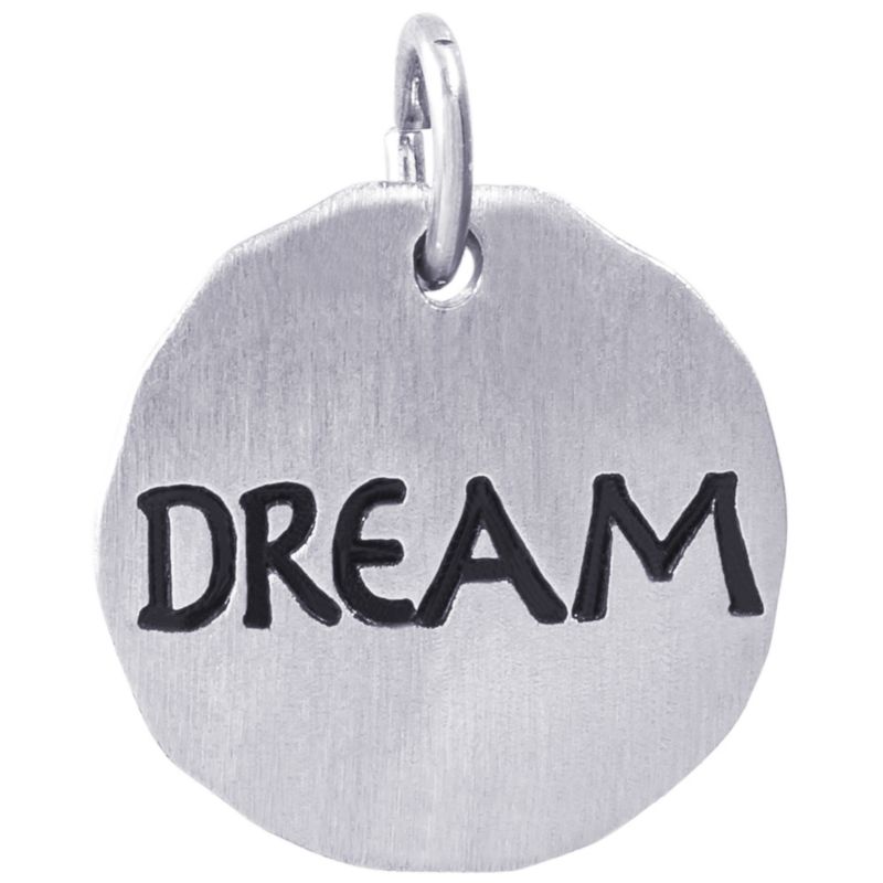 Rembrandt Sterling Silver Dream Tag Charm