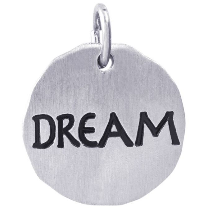 Rembrandt Sterling Silver Dream Tag Charm