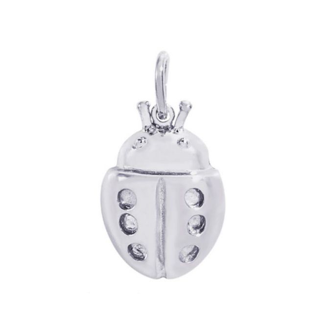 Rembrandt Sterling Silver Lady Bug Charm