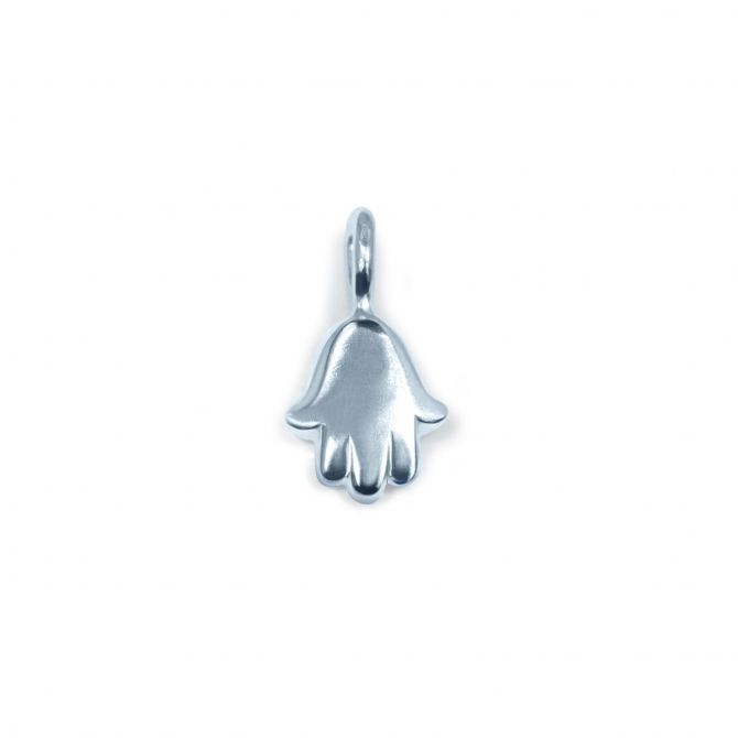Alex Woo Sterling Silver Mini Addition Hamsa Hand Charm