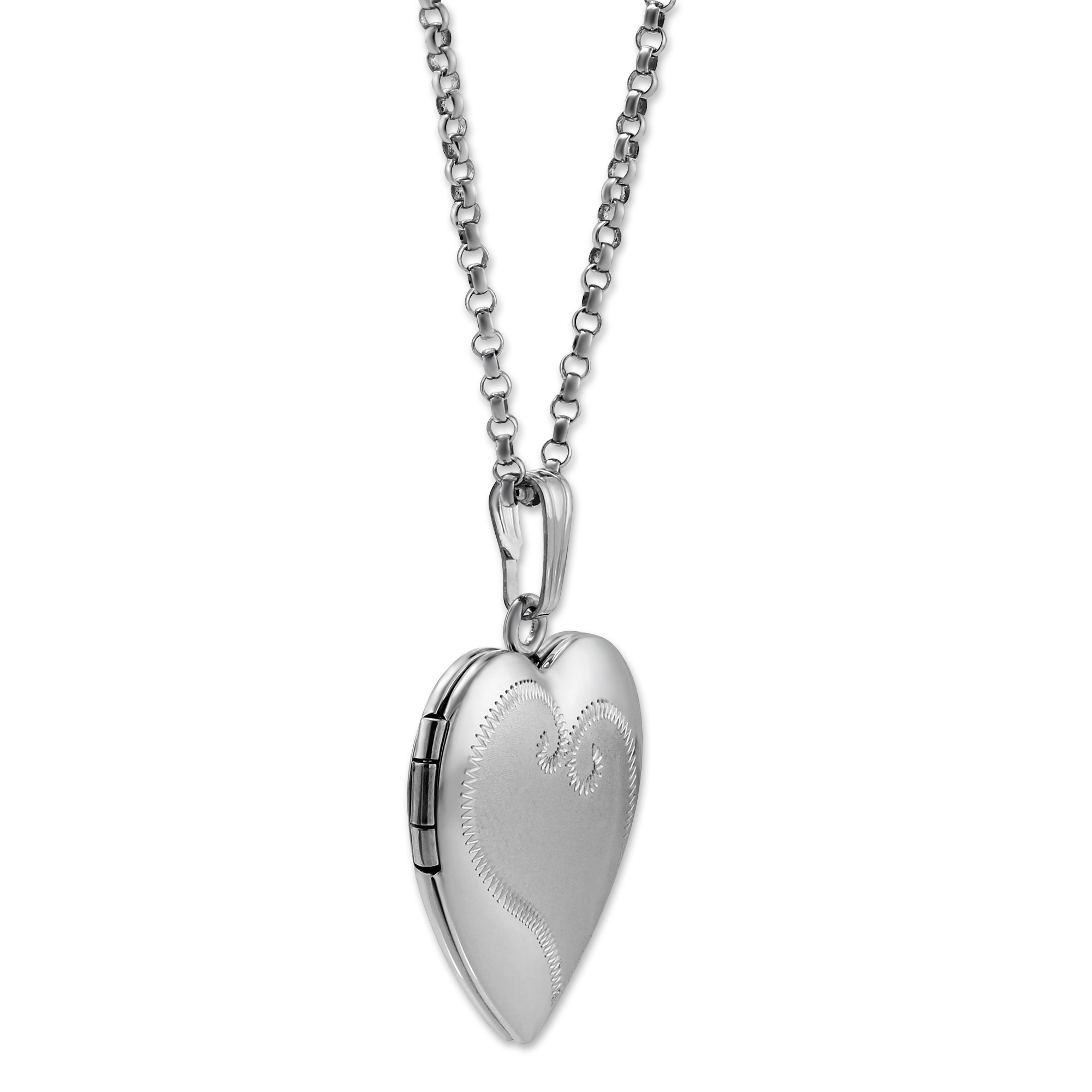 Sterling Silver Heart Locket
