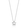 Alex Woo Sterling Silver Little Seasons Sea Turtle Pendant, 16"